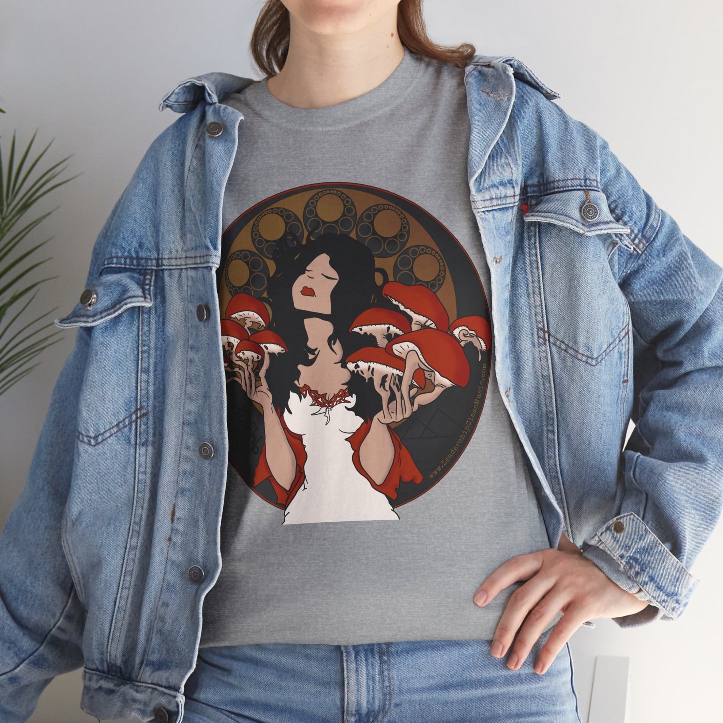 Mystique of Mycelium Logo - Unisex Cotton Tee - Leadership Class