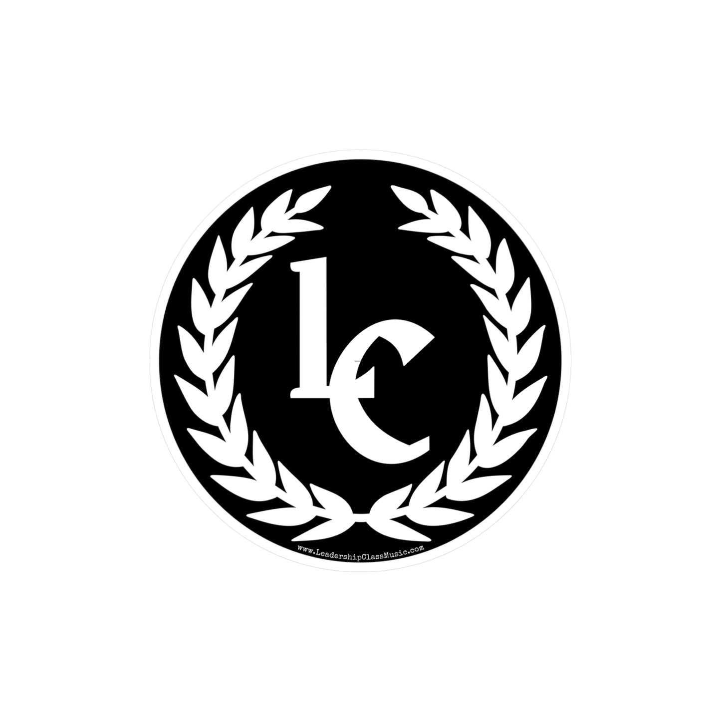 Leadership Class Wreath Logo - Vinyl Sticker