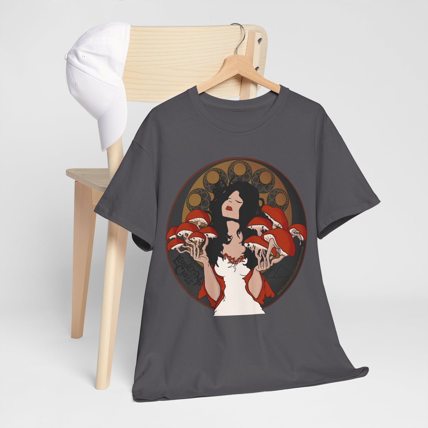 Mystique of Mycelium Logo - Unisex Cotton Tee - Leadership Class