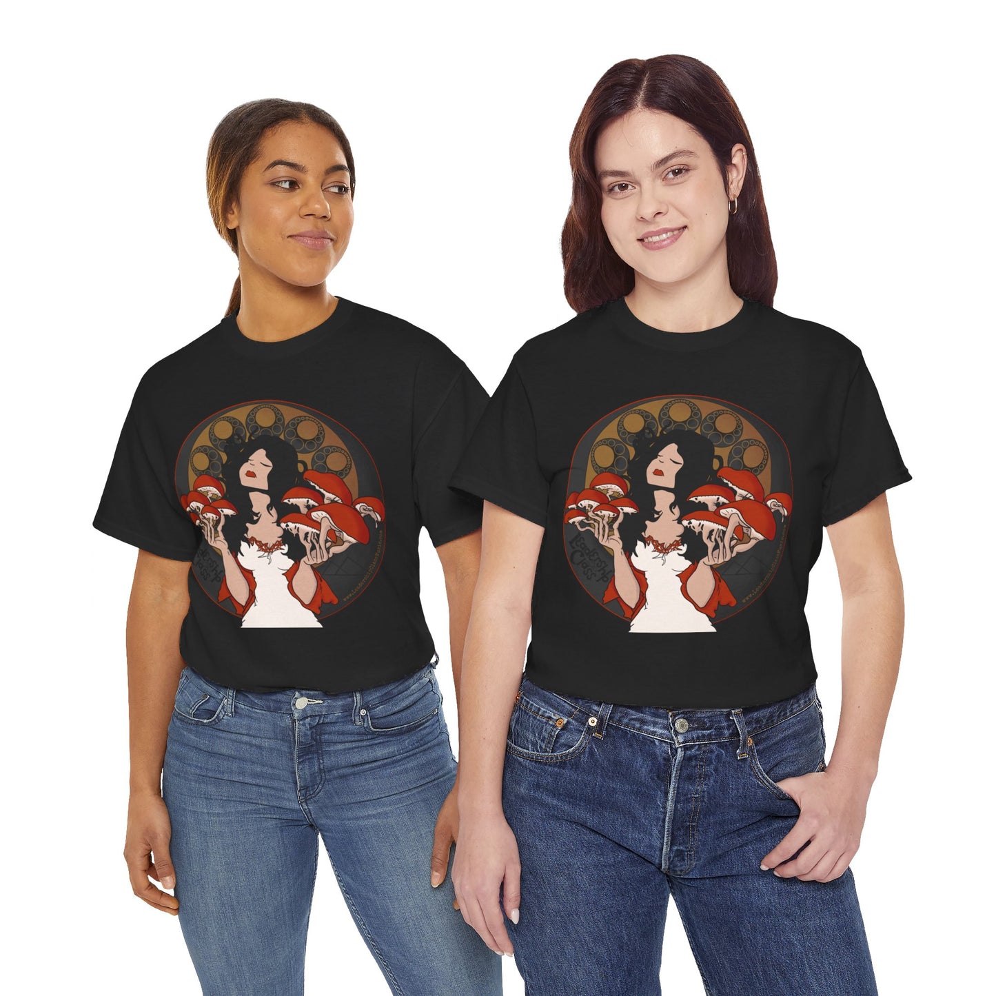 Mystique of Mycelium Logo - Unisex Cotton Tee - Leadership Class