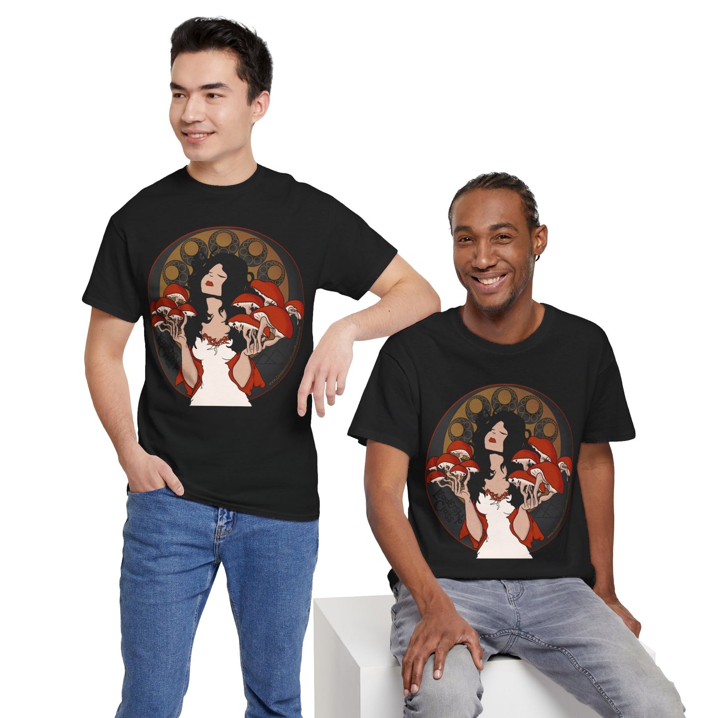 Mystique of Mycelium Logo - Unisex Cotton Tee - Leadership Class