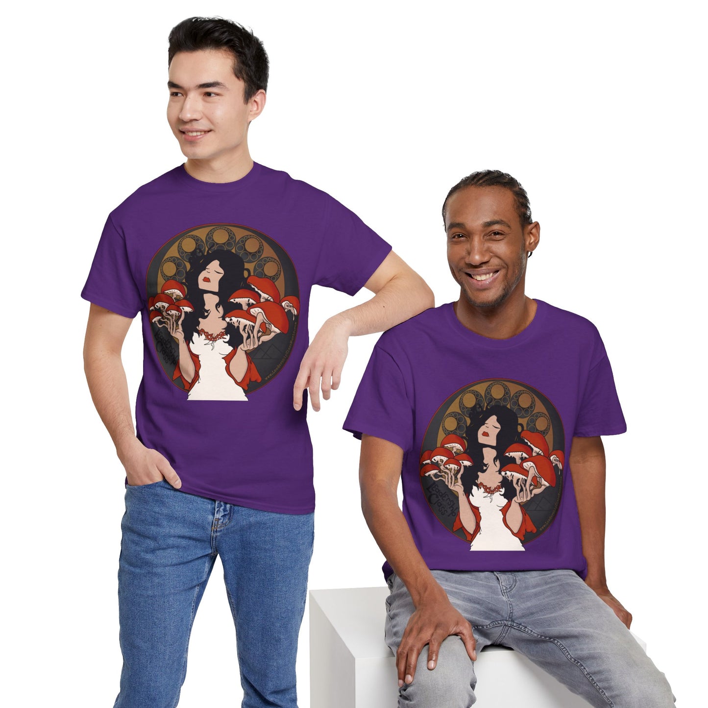 Mystique of Mycelium Logo - Unisex Cotton Tee - Leadership Class