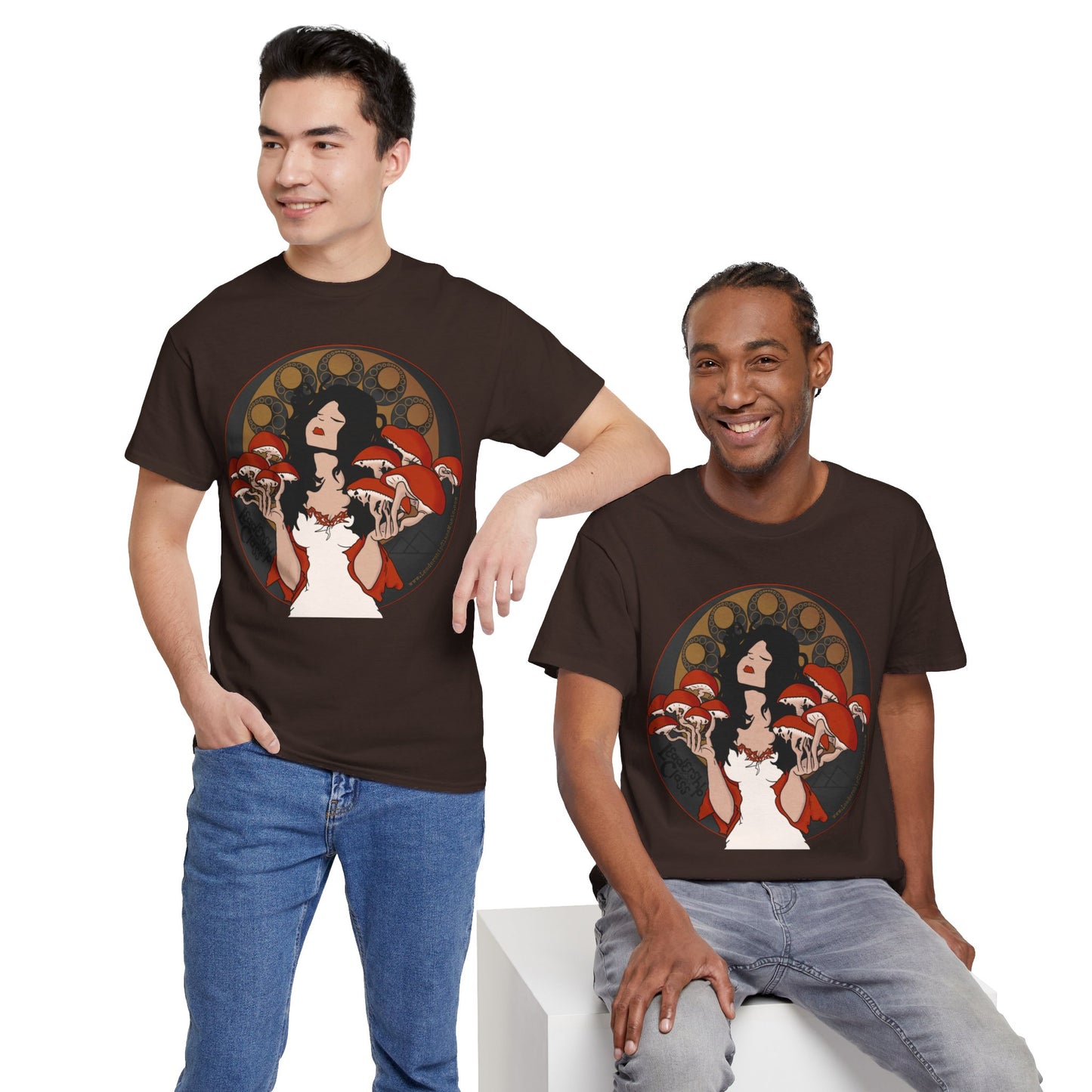 Mystique of Mycelium Logo - Unisex Cotton Tee - Leadership Class