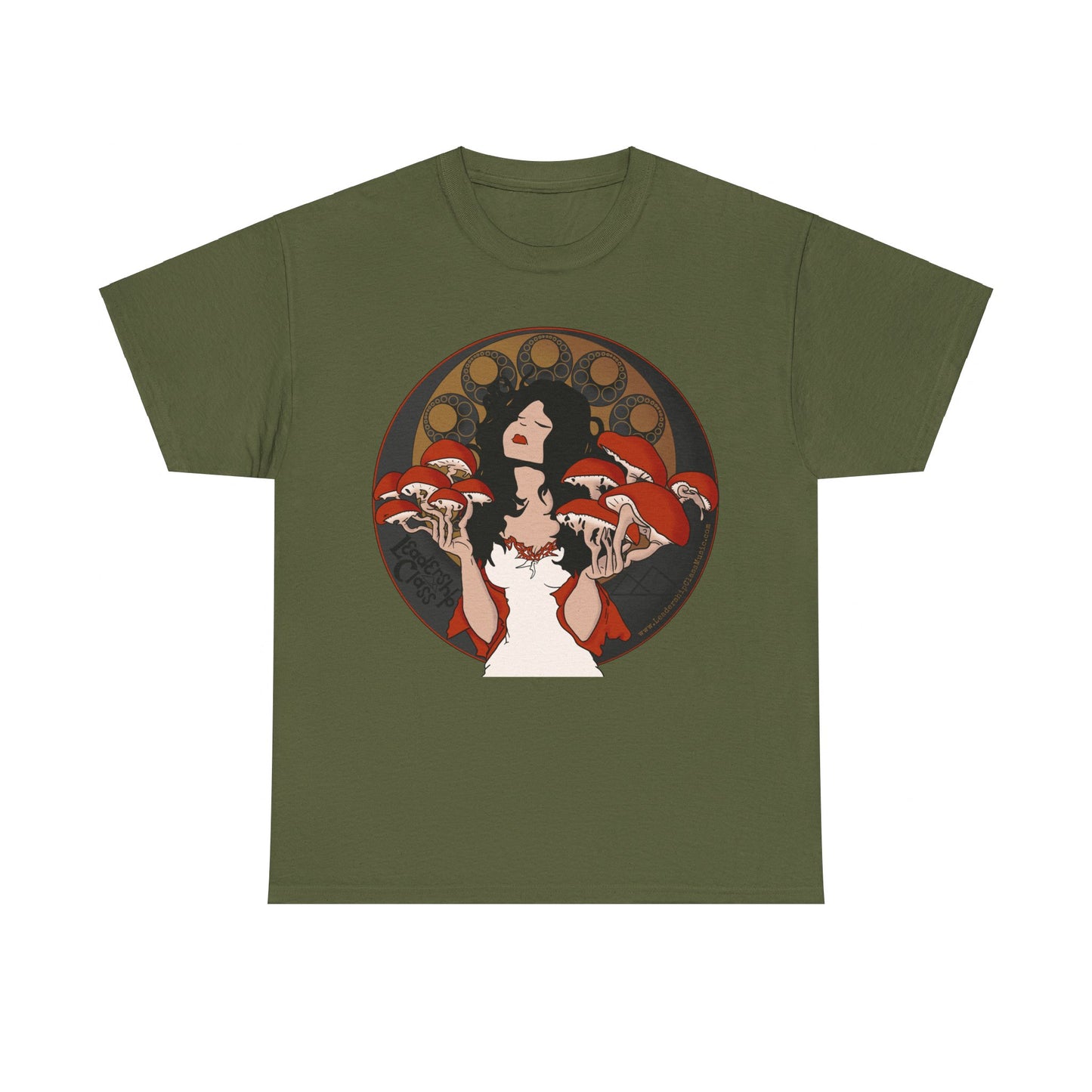 Mystique of Mycelium Logo - Unisex Cotton Tee - Leadership Class
