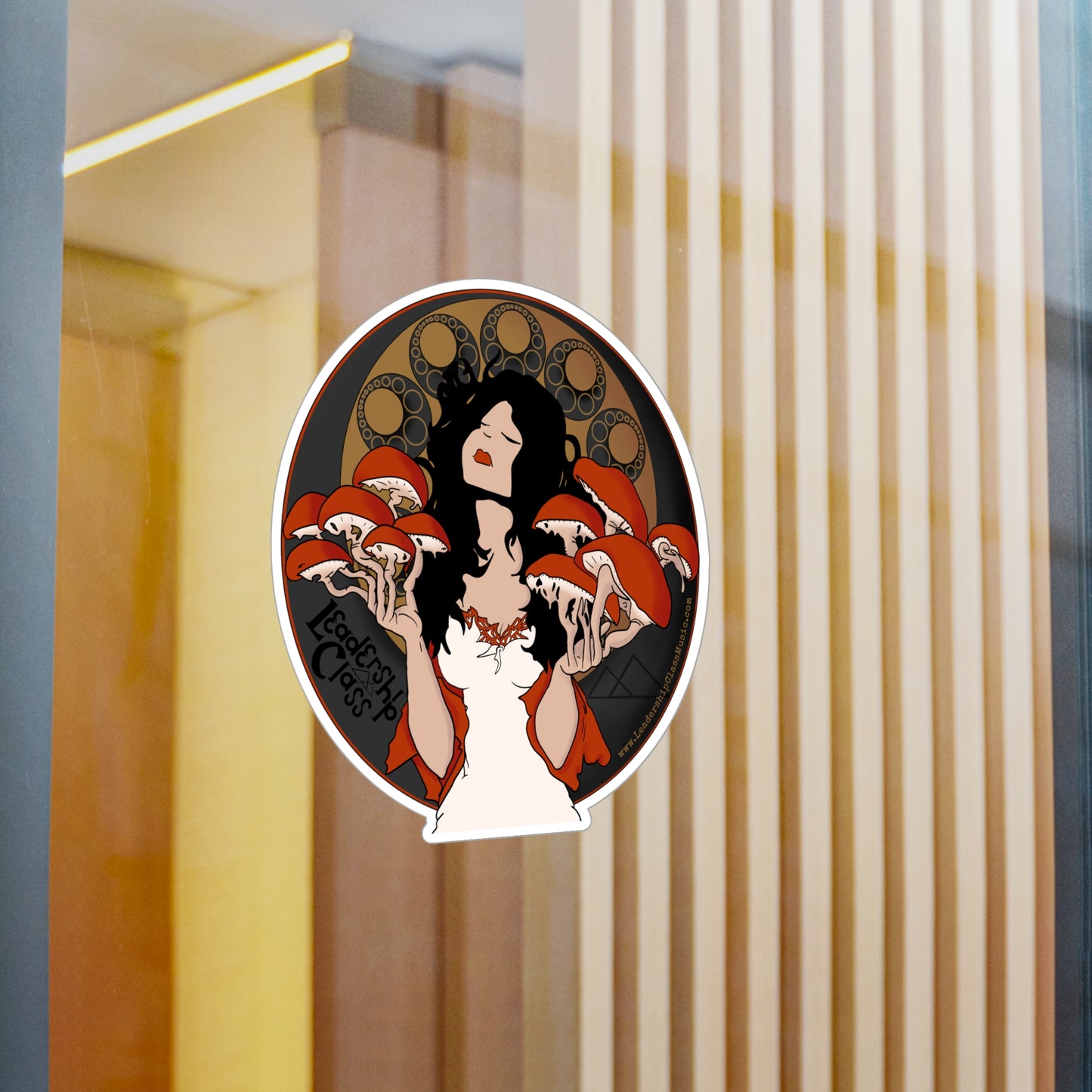 Mystique of Mycelium Logo - Kiss-Cut Vinyl Decals - Leadership Class