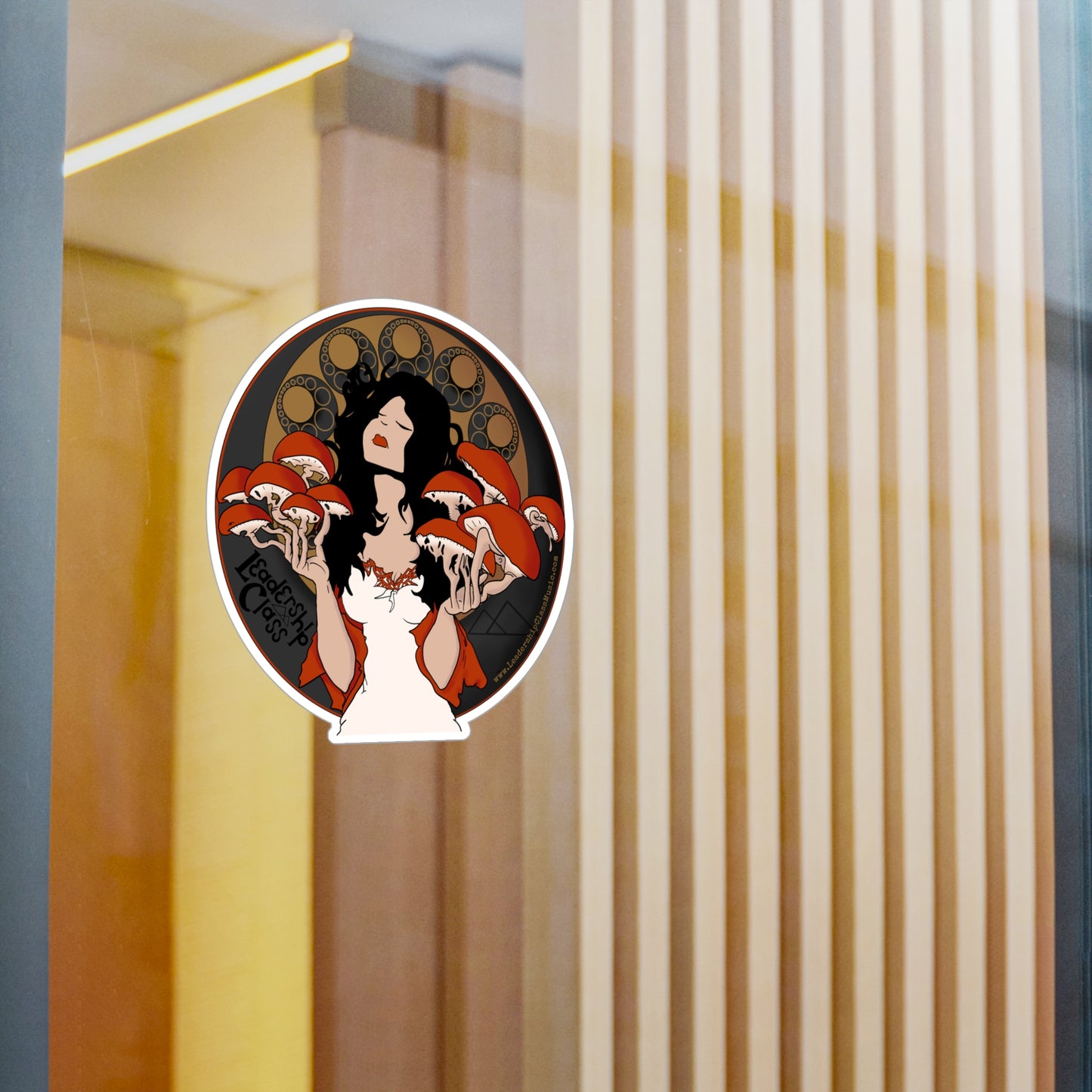 Mystique of Mycelium Logo - Kiss-Cut Vinyl Decals - Leadership Class