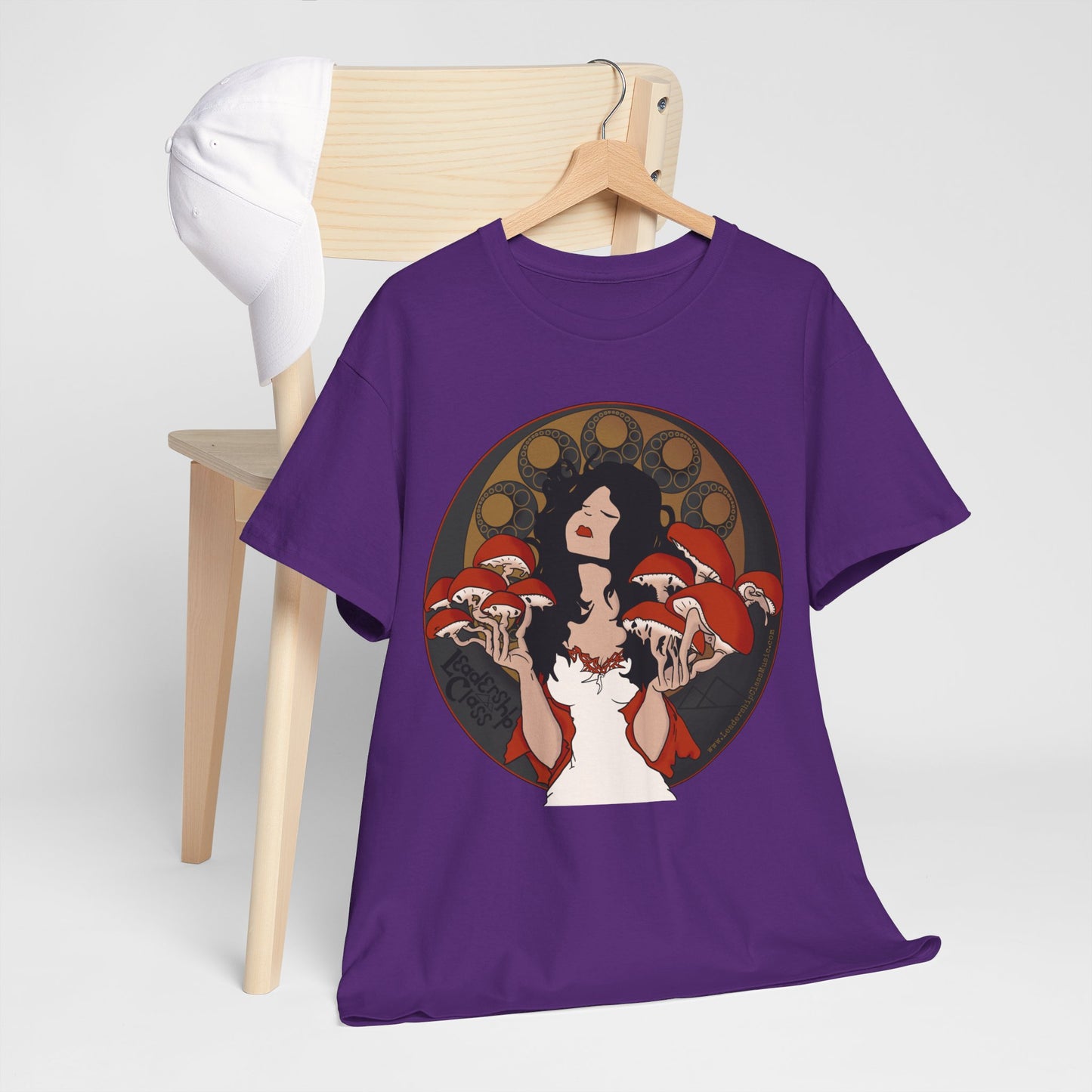Mystique of Mycelium Logo - Unisex Cotton Tee - Leadership Class