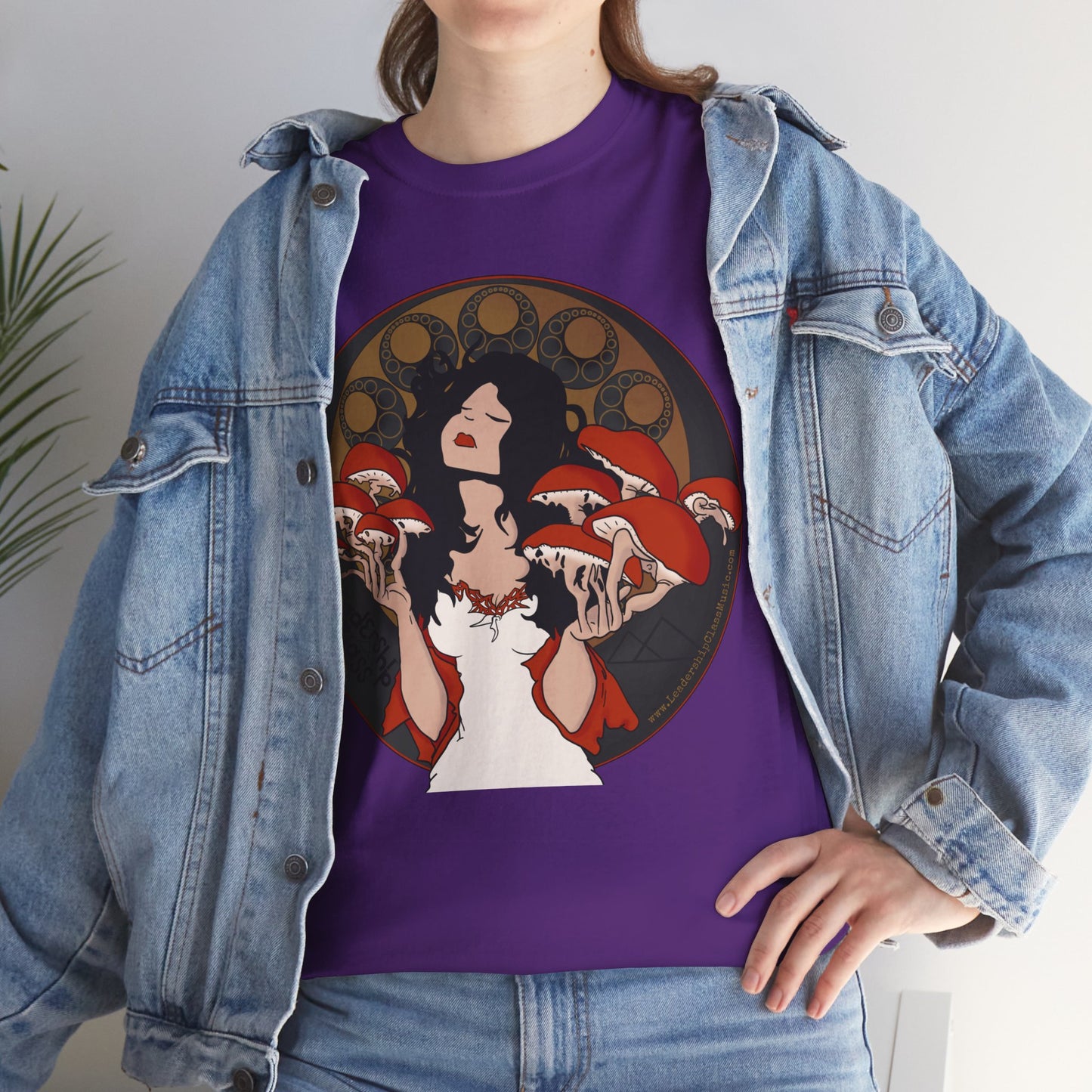 Mystique of Mycelium Logo - Unisex Cotton Tee - Leadership Class