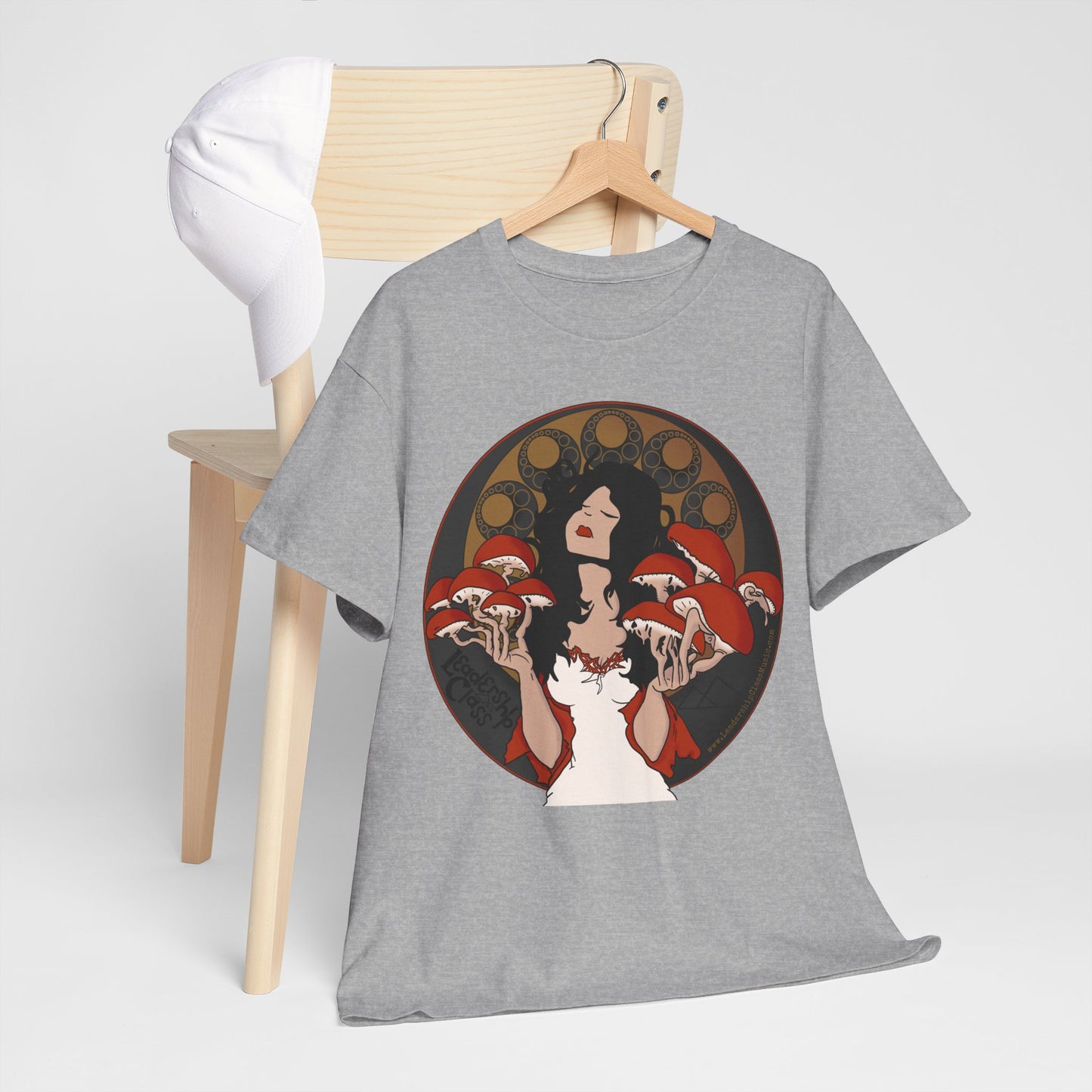 Mystique of Mycelium Logo - Unisex Cotton Tee - Leadership Class