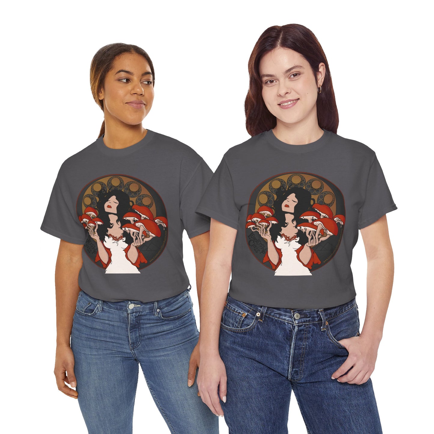 Mystique of Mycelium Logo - Unisex Cotton Tee - Leadership Class