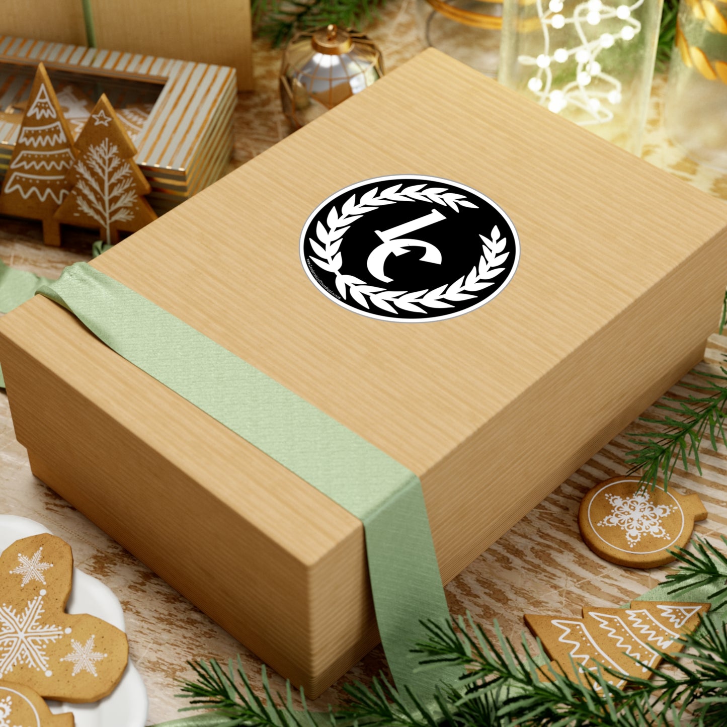 Leadership Class Wreath Logo - Vinyl Sticker