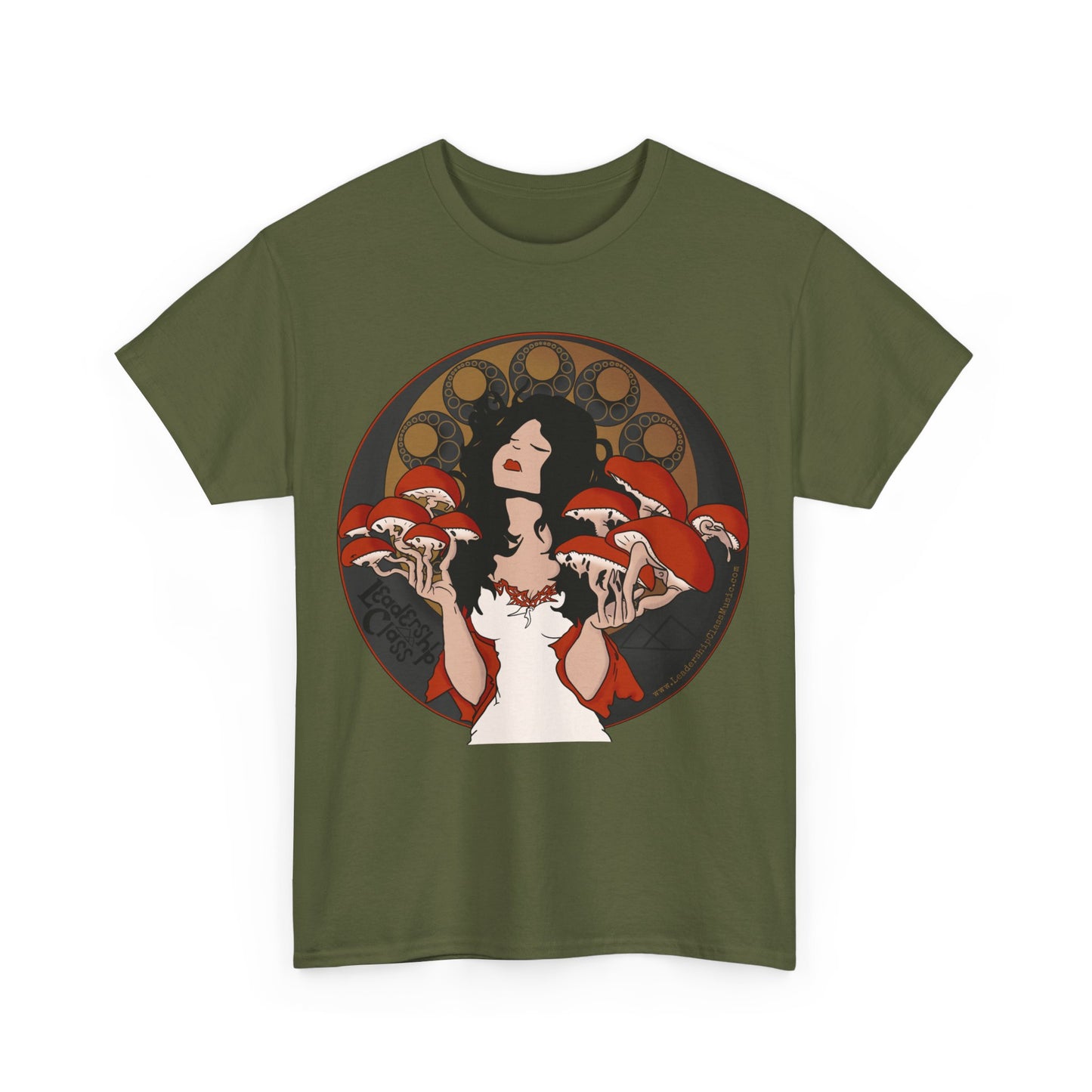 Mystique of Mycelium Logo - Unisex Cotton Tee - Leadership Class