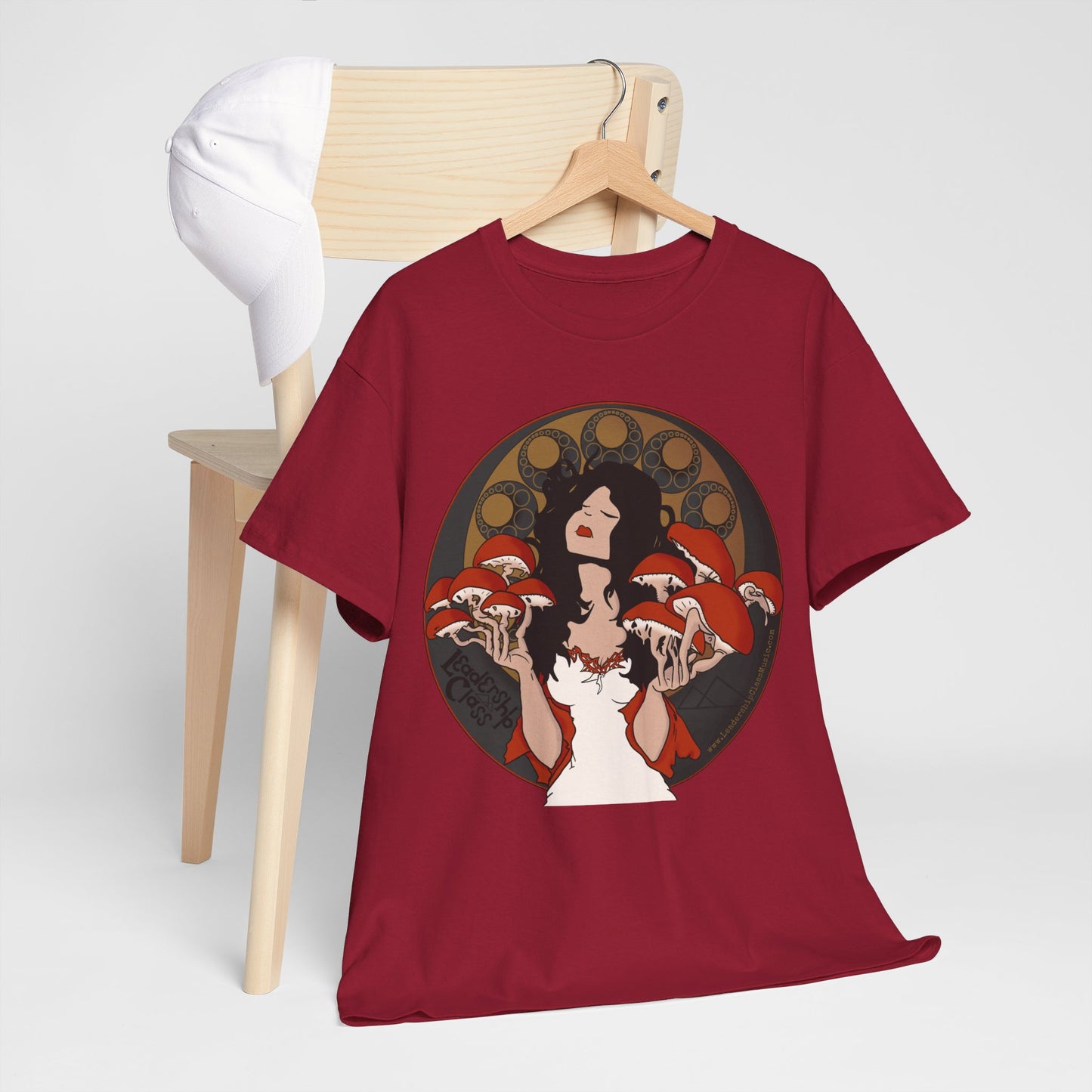 Mystique of Mycelium Logo - Unisex Cotton Tee - Leadership Class