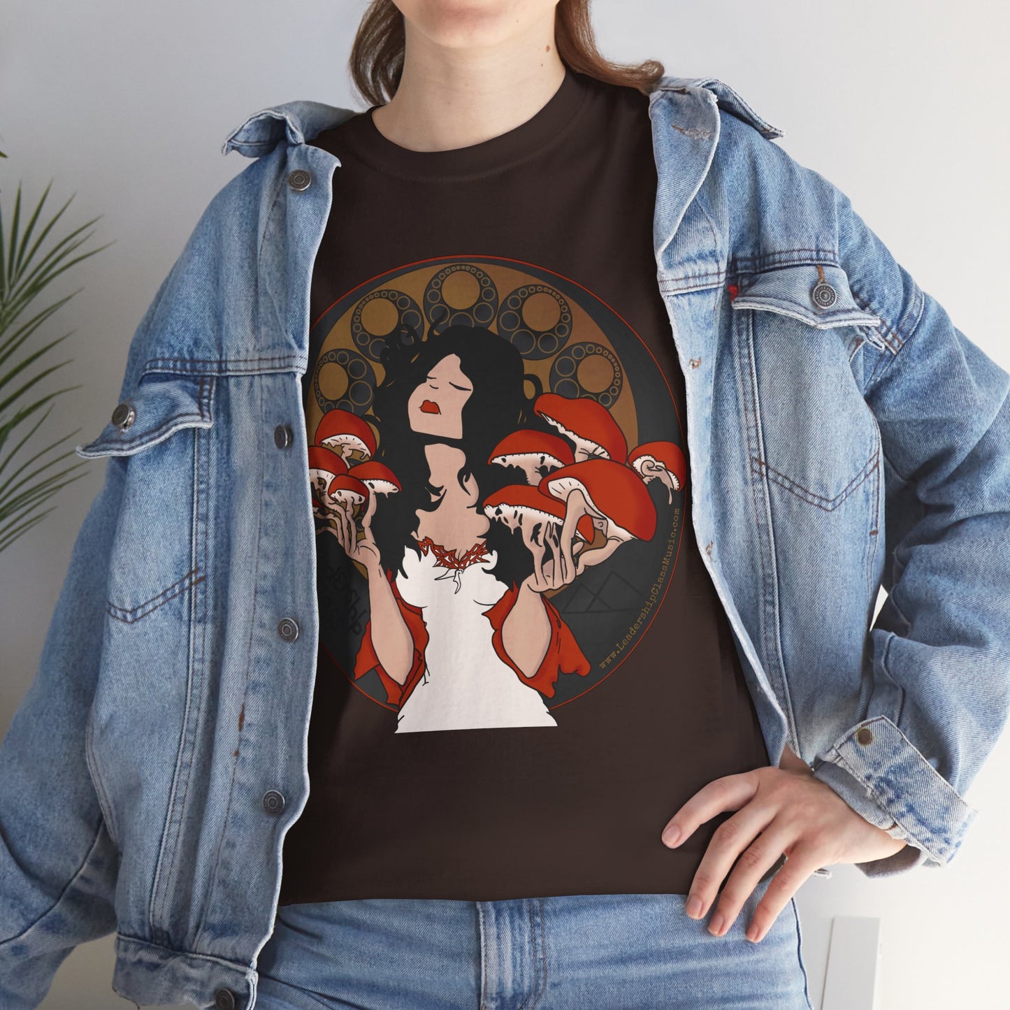 Mystique of Mycelium Logo - Unisex Cotton Tee - Leadership Class