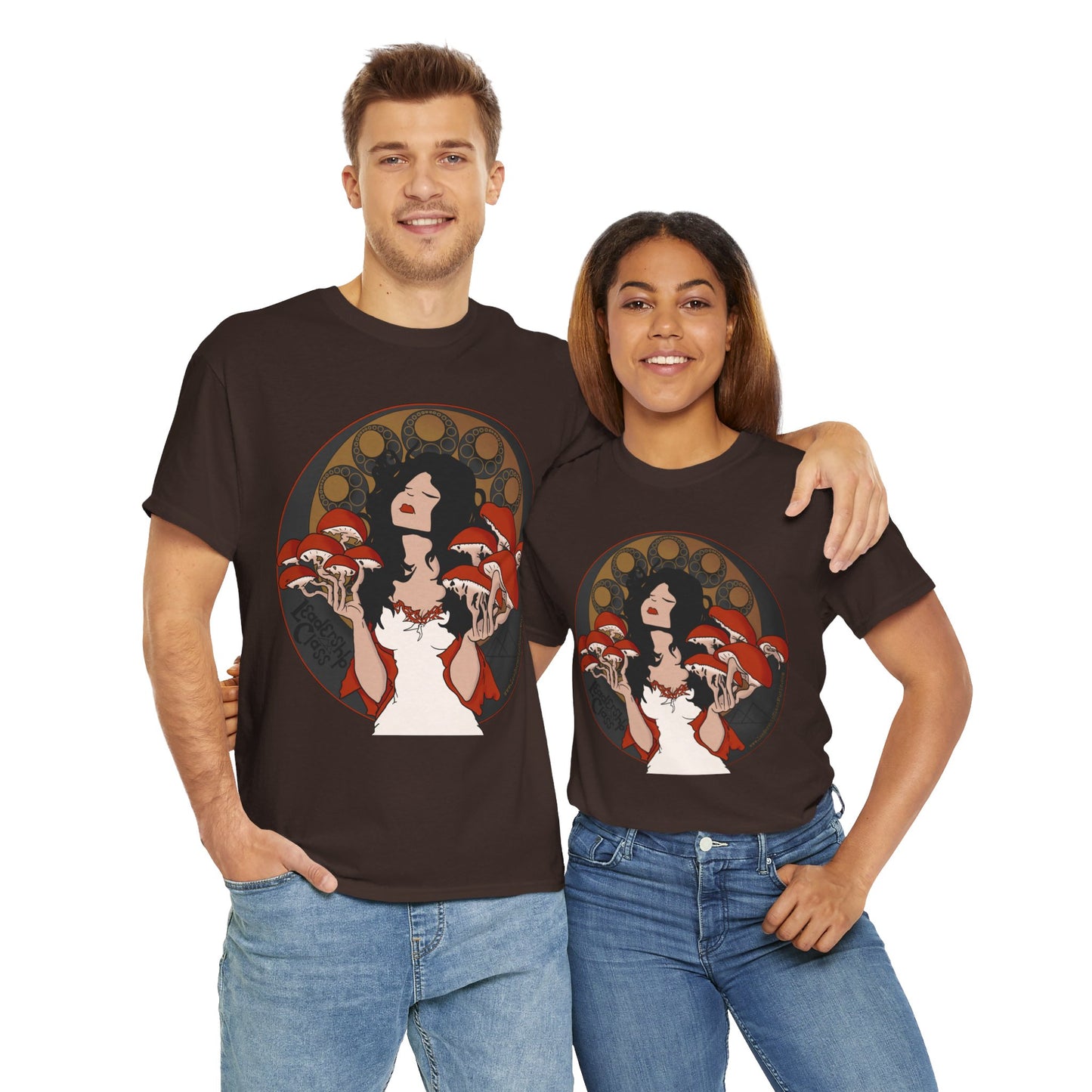 Mystique of Mycelium Logo - Unisex Cotton Tee - Leadership Class