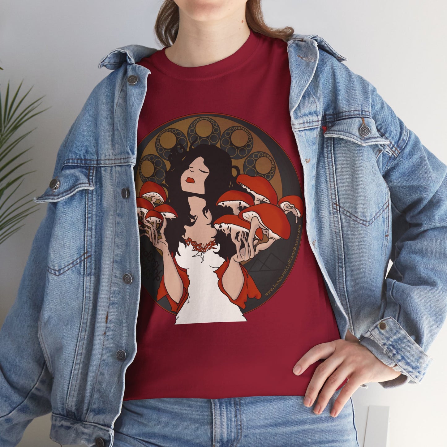 Mystique of Mycelium Logo - Unisex Cotton Tee - Leadership Class