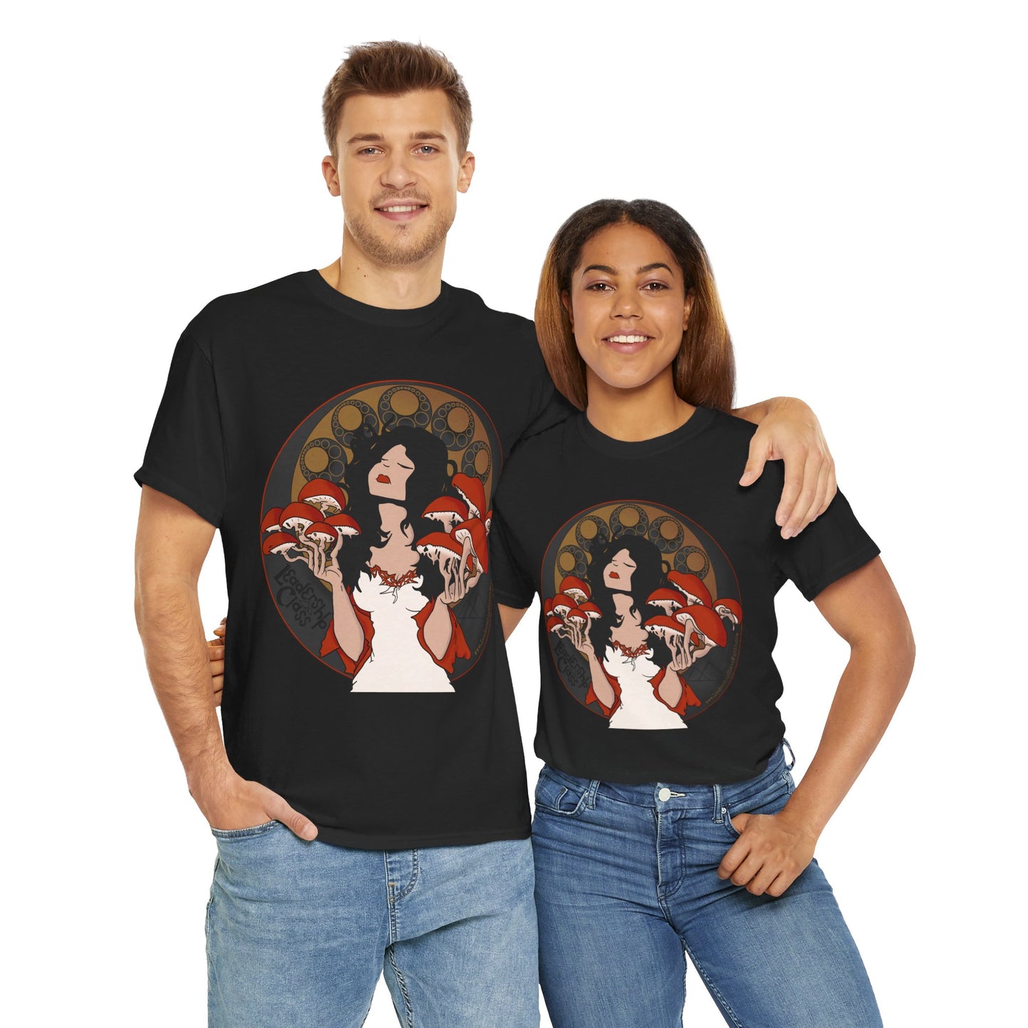 Mystique of Mycelium Logo - Unisex Cotton Tee - Leadership Class