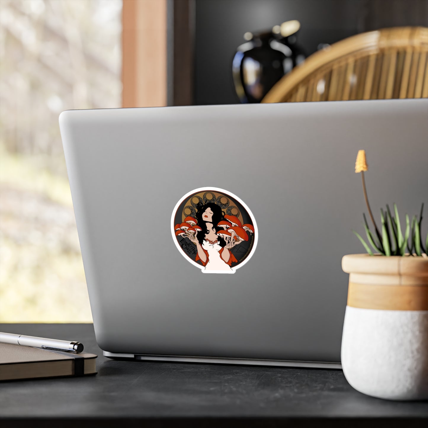 Mystique of Mycelium Logo - Kiss-Cut Vinyl Decals - Leadership Class