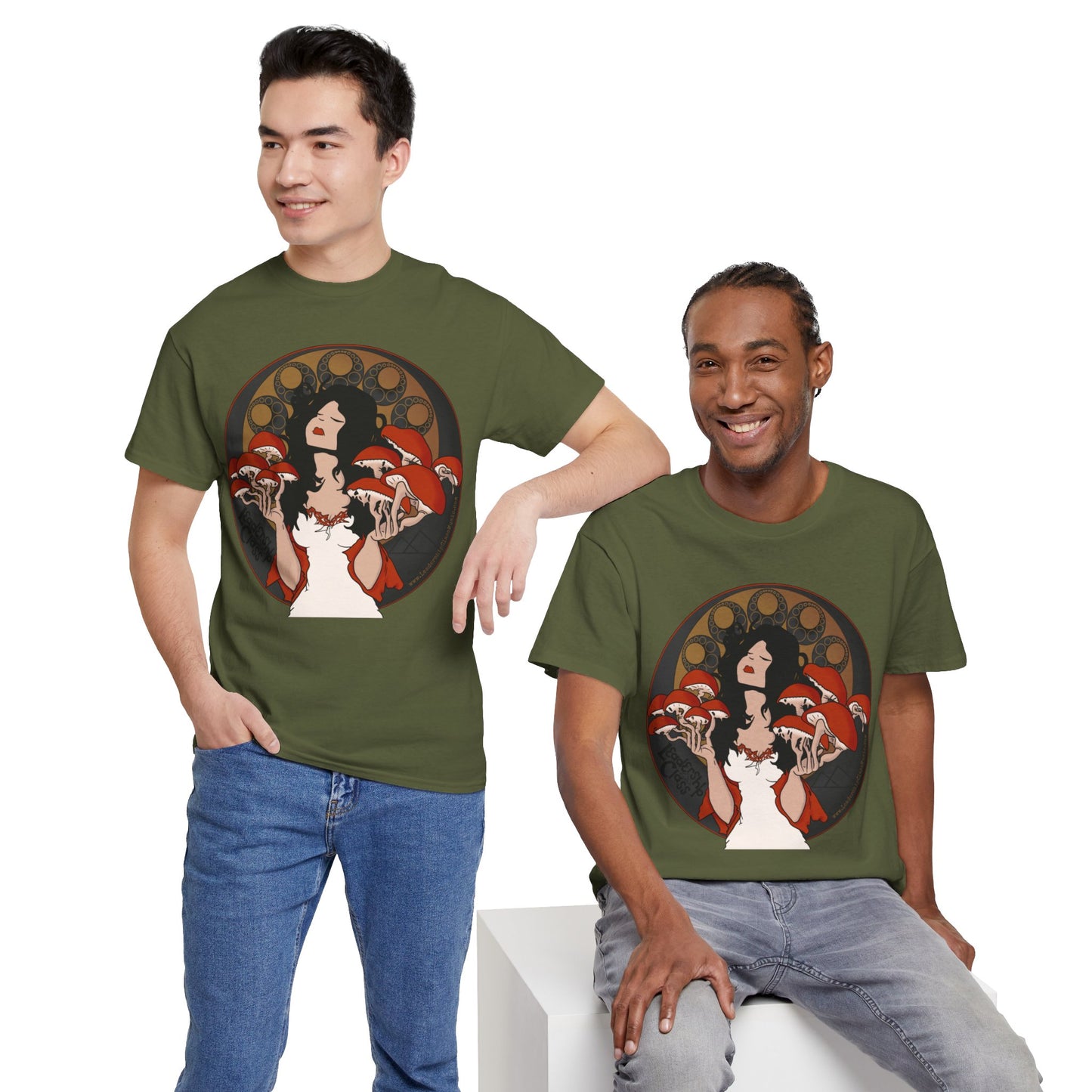 Mystique of Mycelium Logo - Unisex Cotton Tee - Leadership Class