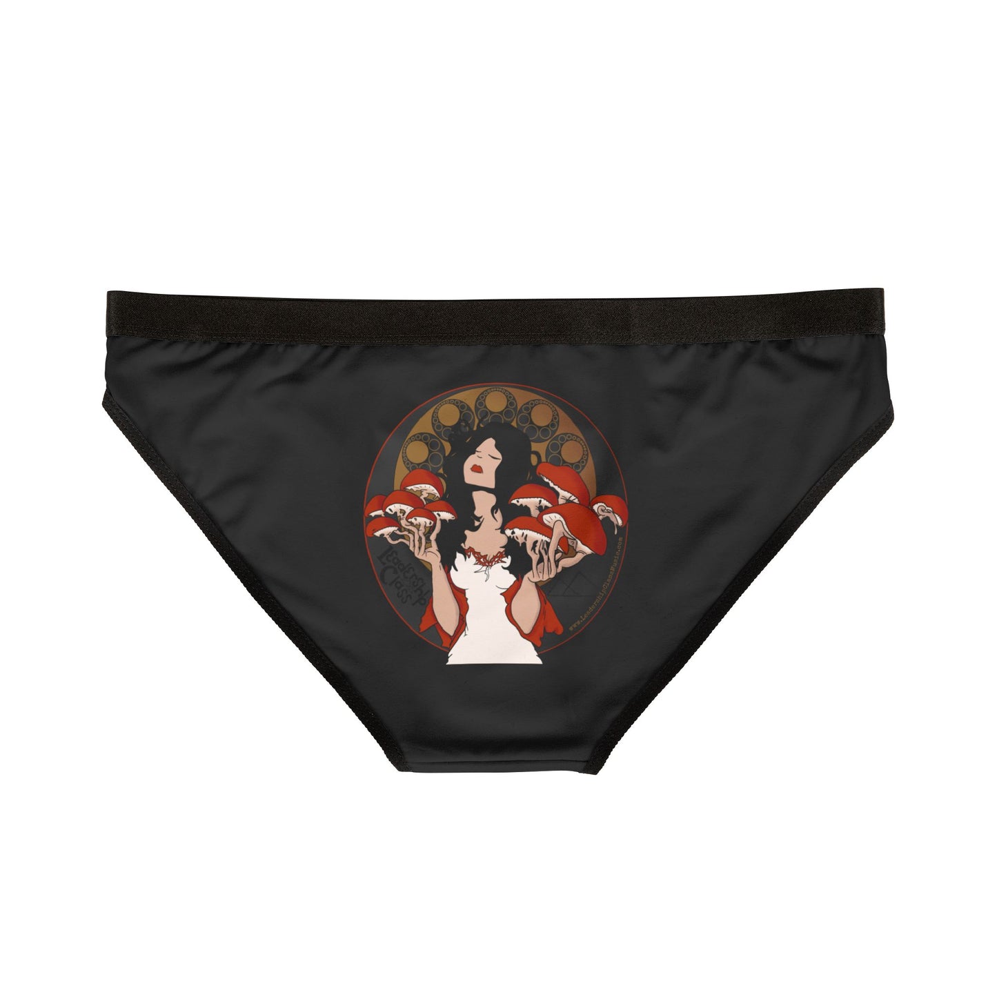 Women's Underwear - Leadership Class Mystique of Mycelium Logo White Dress Mushroom Design
