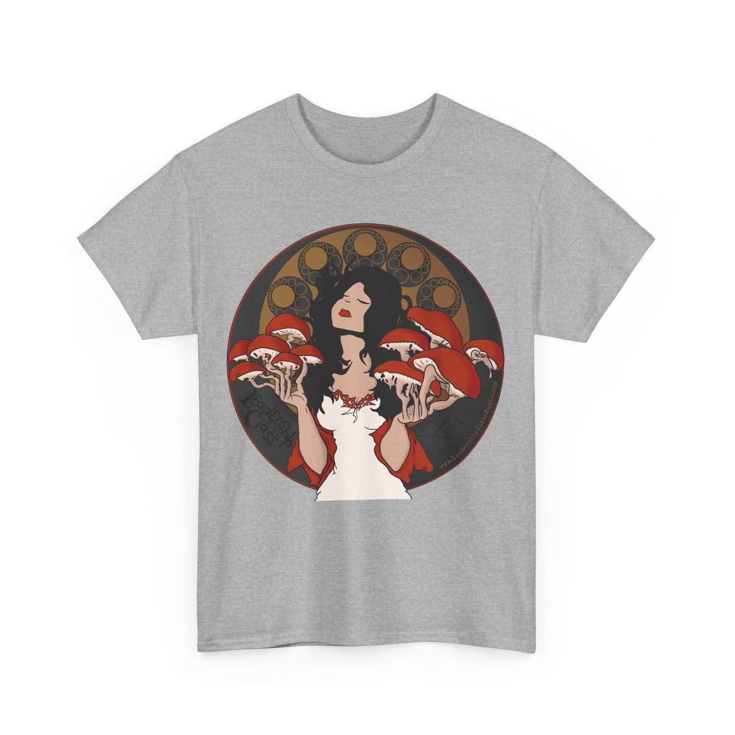 Mystique of Mycelium Logo - Unisex Cotton Tee - Leadership Class