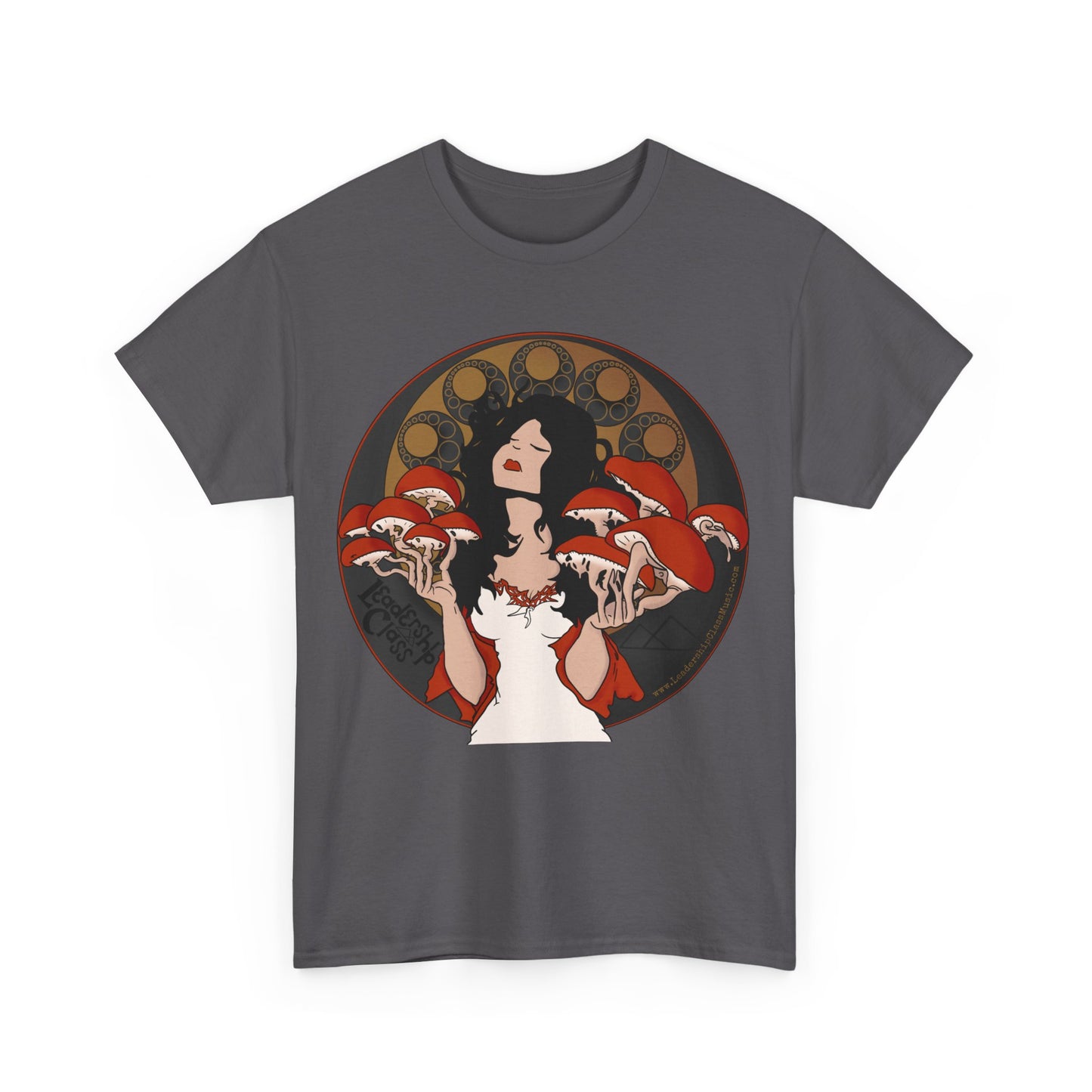 Mystique of Mycelium Logo - Unisex Cotton Tee - Leadership Class