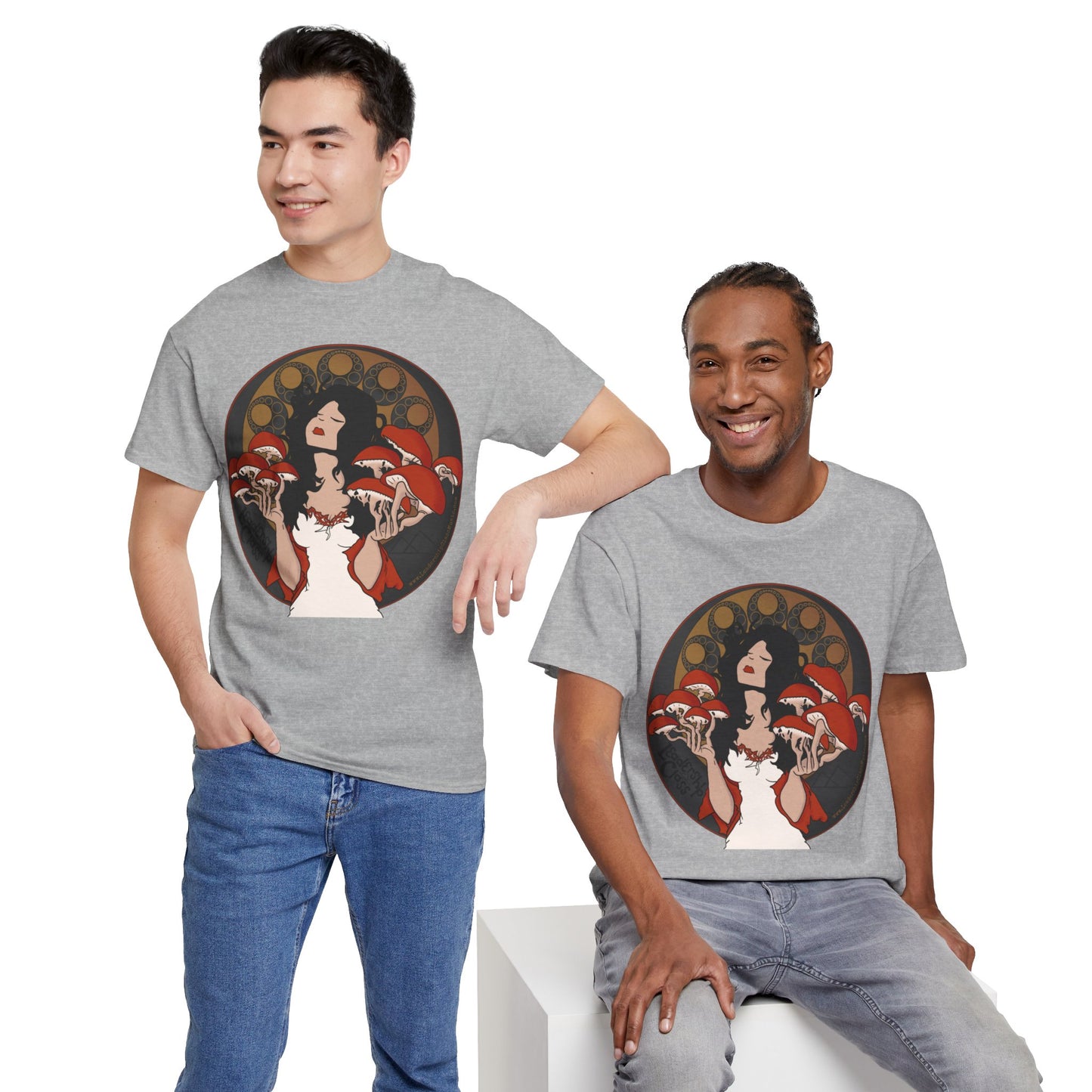 Mystique of Mycelium Logo - Unisex Cotton Tee - Leadership Class