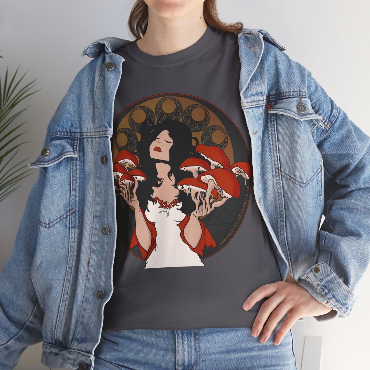 Mystique of Mycelium Logo - Unisex Cotton Tee - Leadership Class