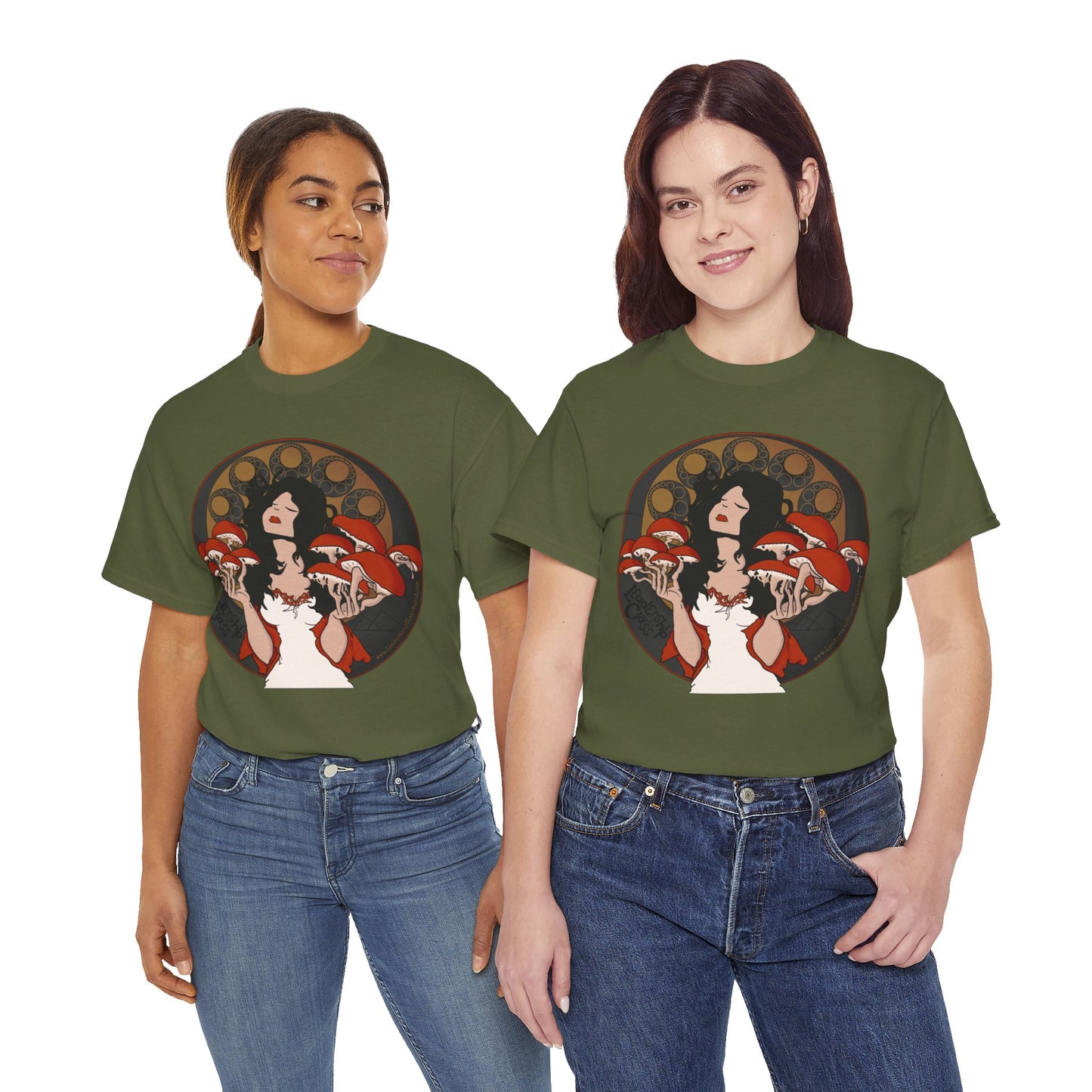 Mystique of Mycelium Logo - Unisex Cotton Tee - Leadership Class