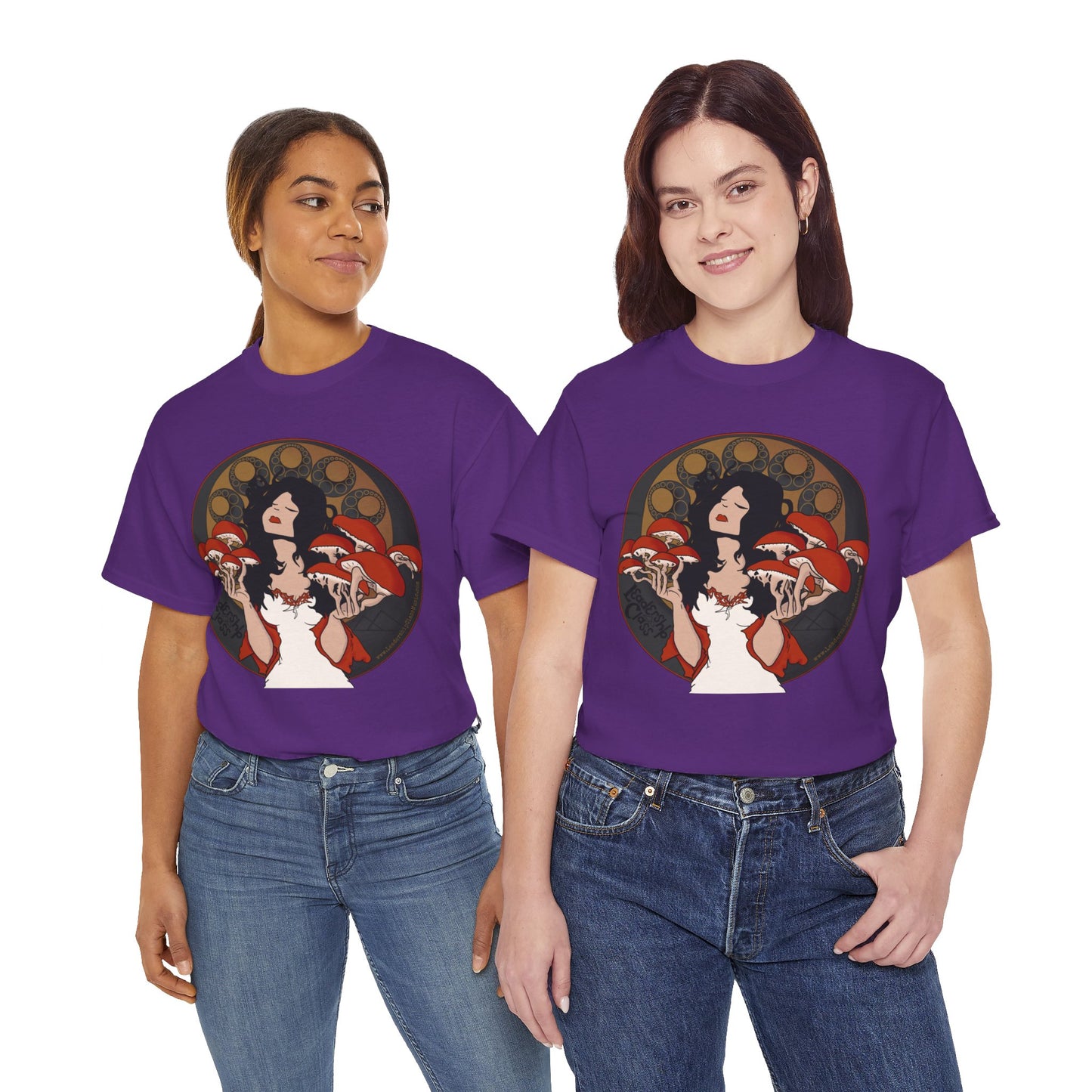 Mystique of Mycelium Logo - Unisex Cotton Tee - Leadership Class