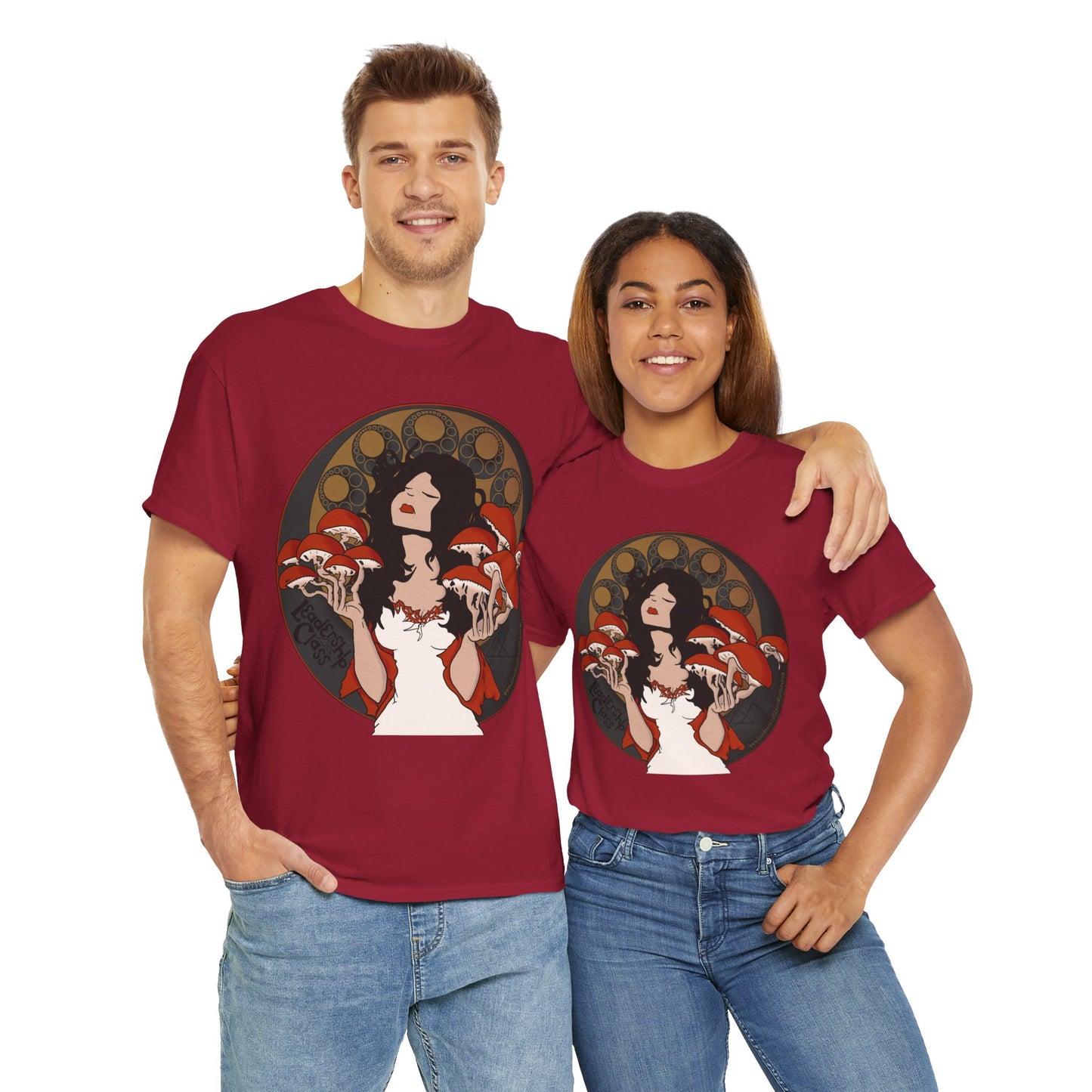 Mystique of Mycelium Logo - Unisex Cotton Tee - Leadership Class