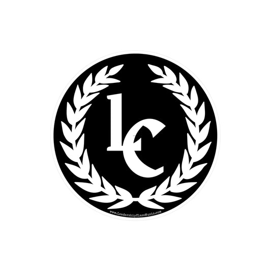 Leadership Class Wreath Logo - Vinyl Sticker
