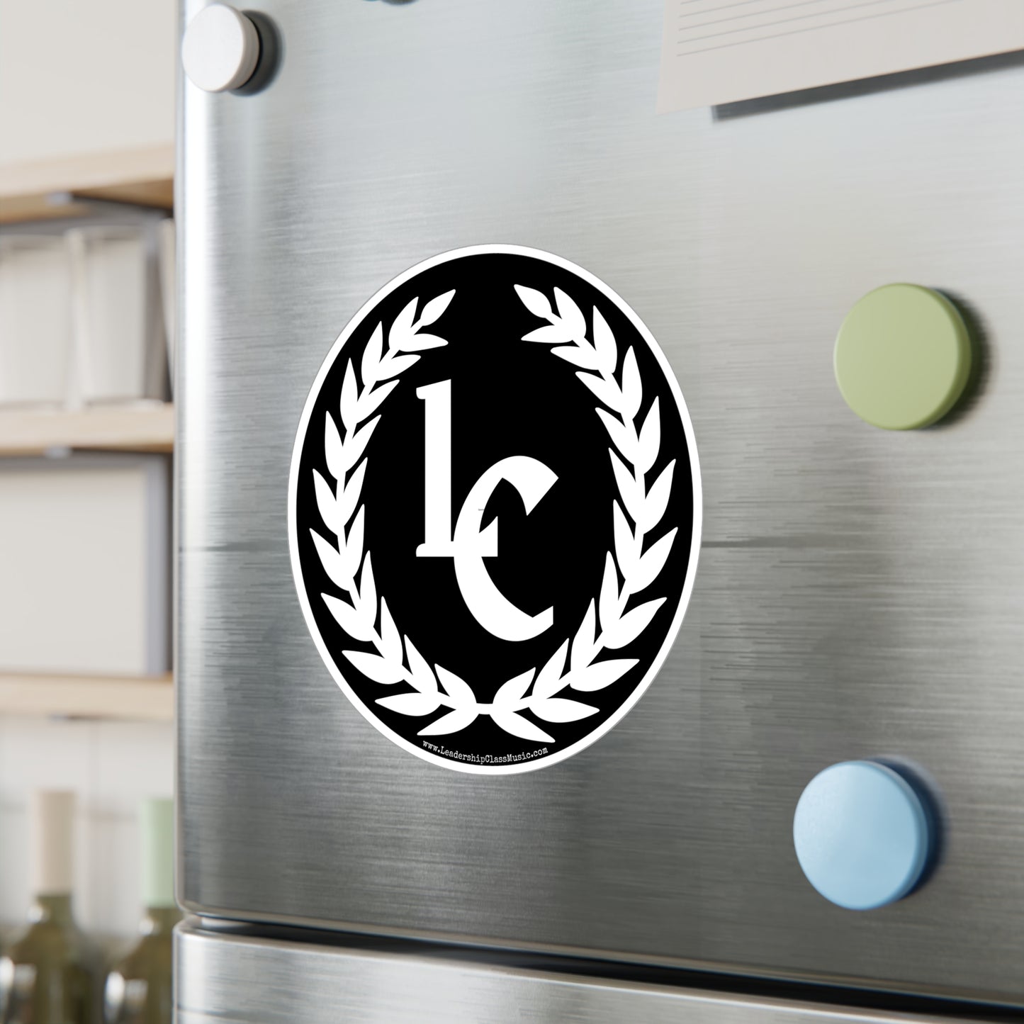 Leadership Class Wreath Logo - Vinyl Sticker