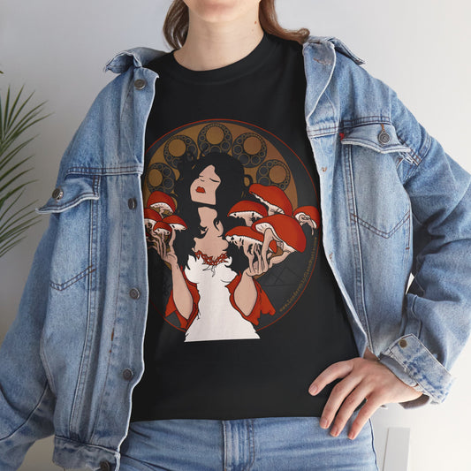 Mystique of Mycelium Logo - Unisex Cotton Tee - Leadership Class