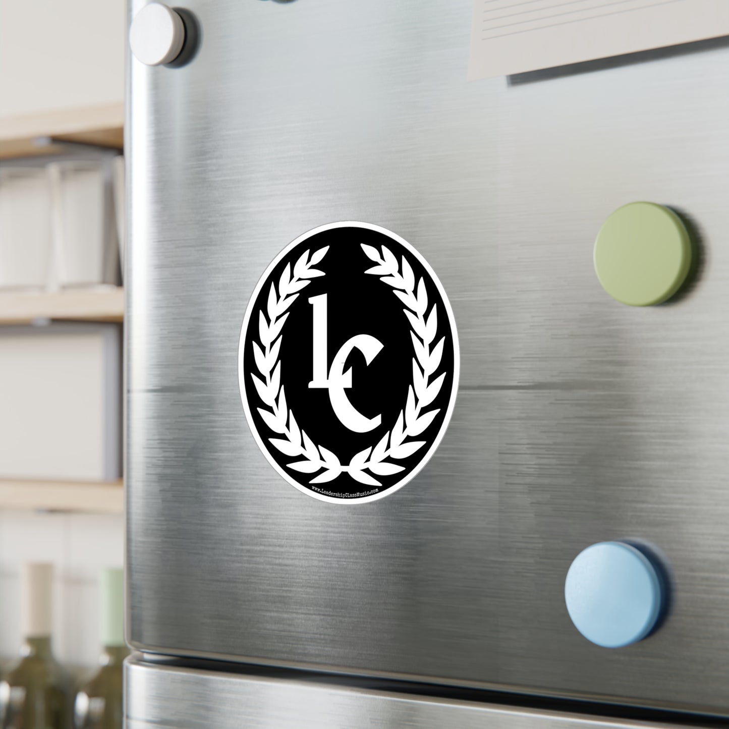 Leadership Class Wreath Logo - Vinyl Sticker