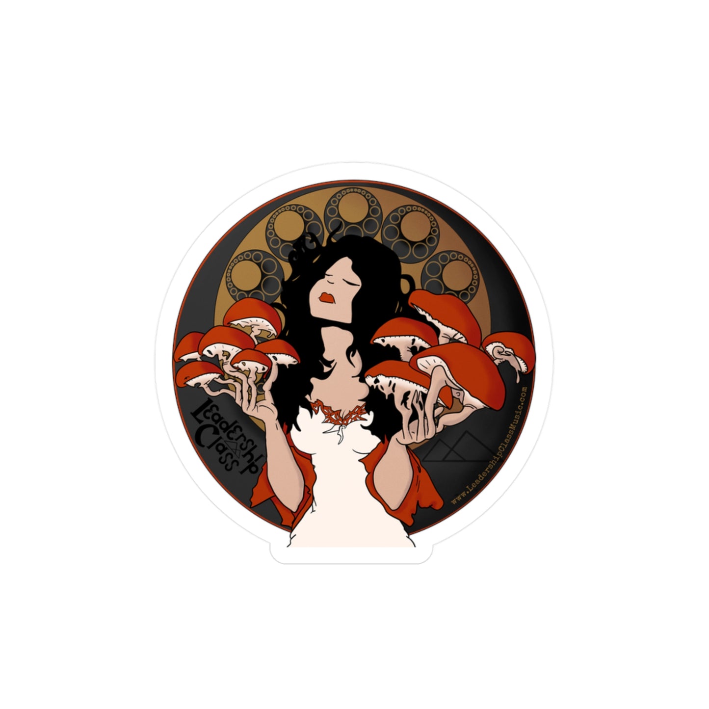 Mystique of Mycelium Logo - Kiss-Cut Vinyl Decals - Leadership Class