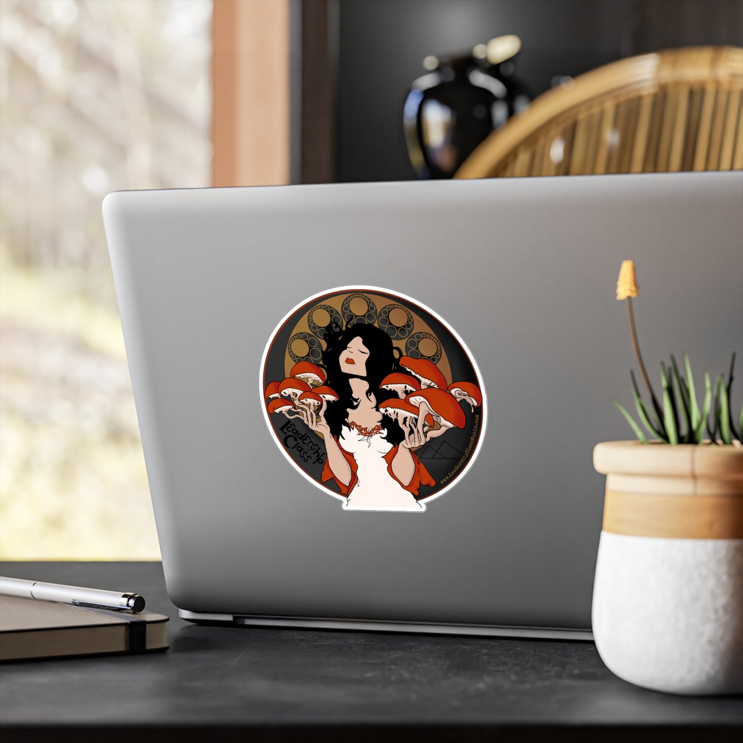 Mystique of Mycelium Logo - Kiss-Cut Vinyl Decals - Leadership Class