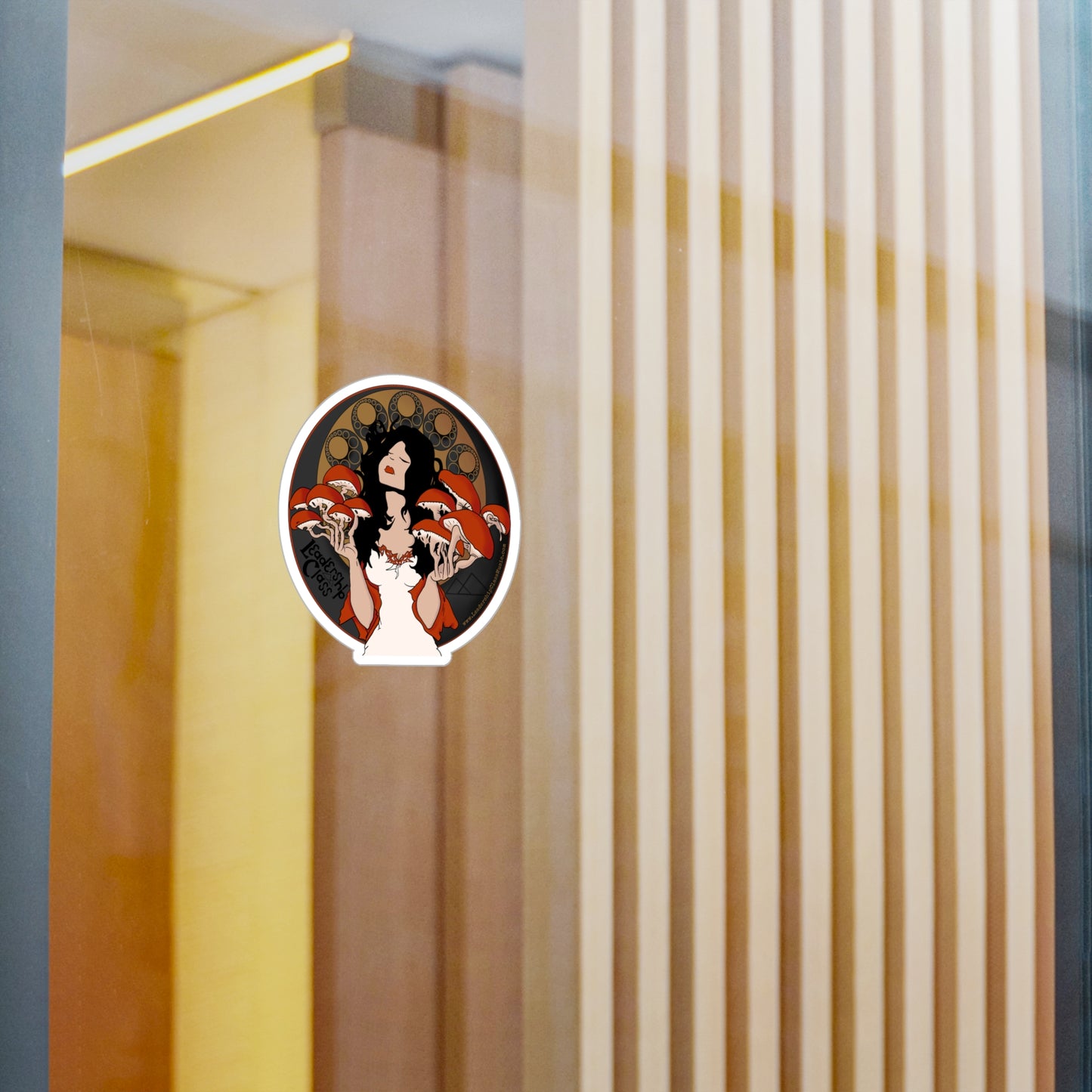 Mystique of Mycelium Logo - Kiss-Cut Vinyl Decals - Leadership Class