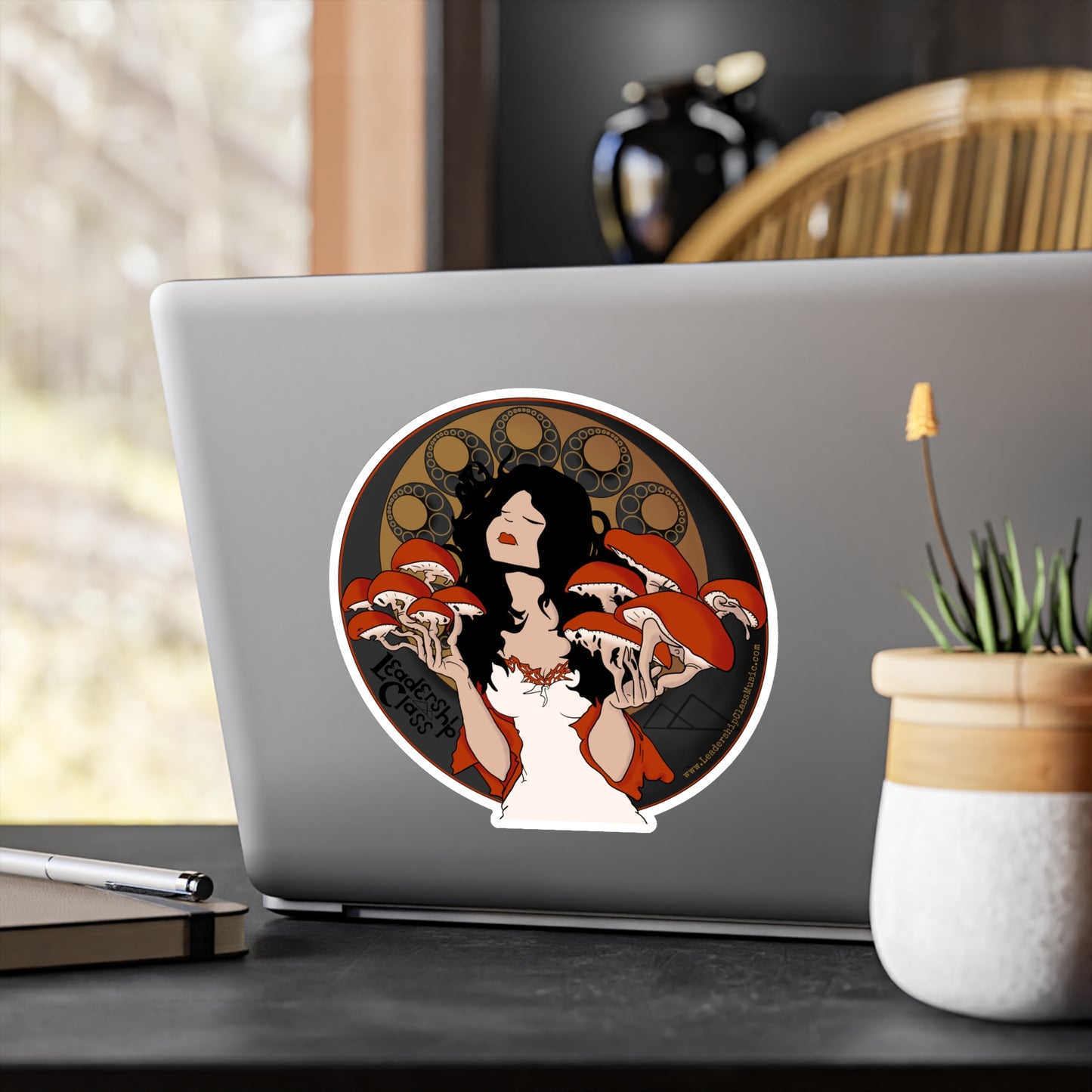 Mystique of Mycelium Logo - Kiss-Cut Vinyl Decals - Leadership Class