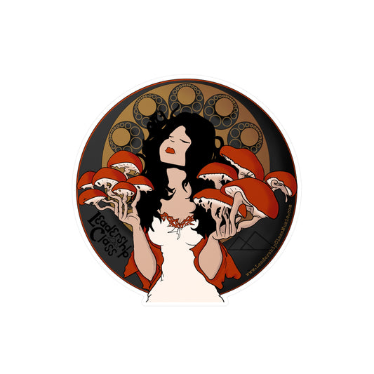 Mystique of Mycelium Logo - Kiss-Cut Vinyl Decals - Leadership Class