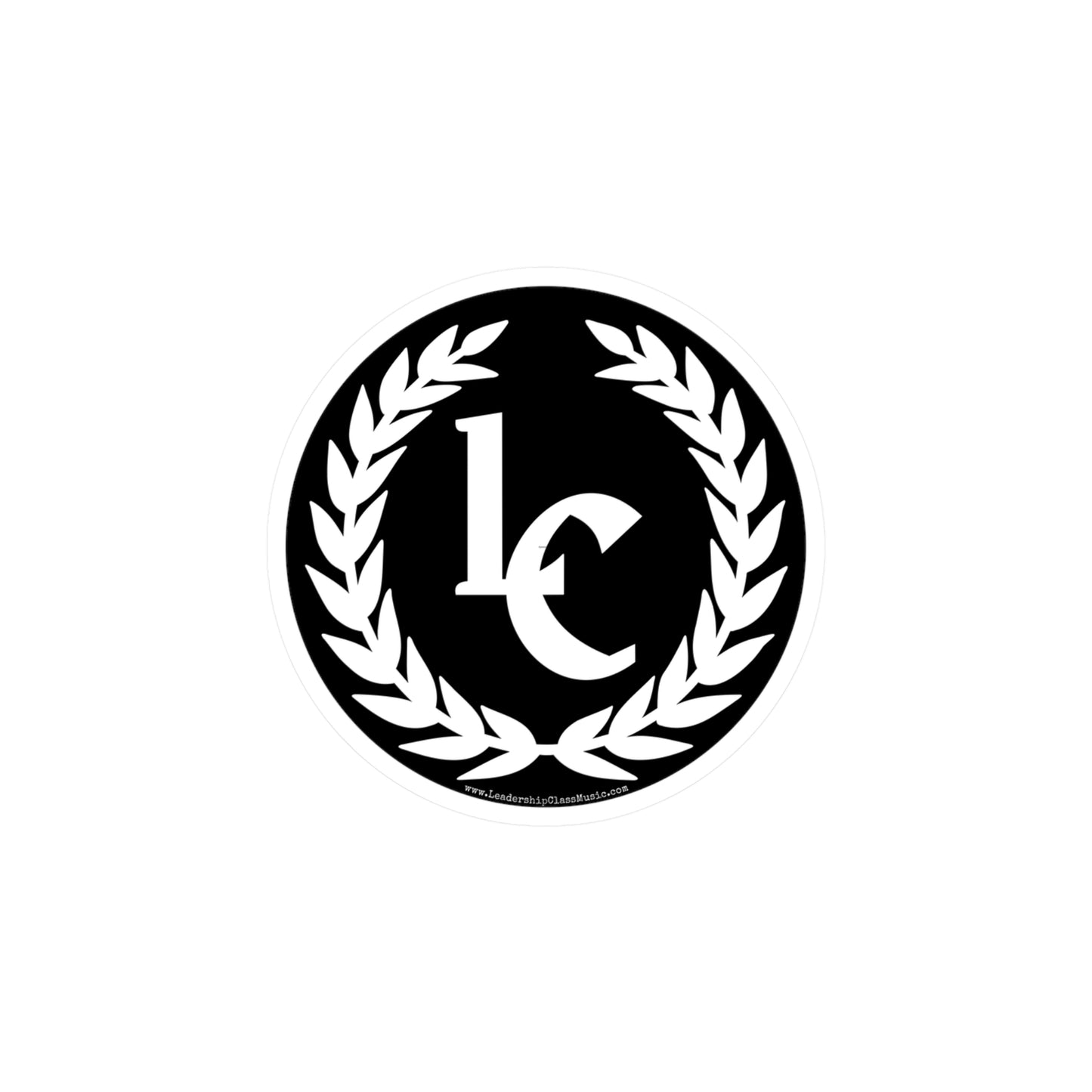 Leadership Class Wreath Logo - Vinyl Sticker